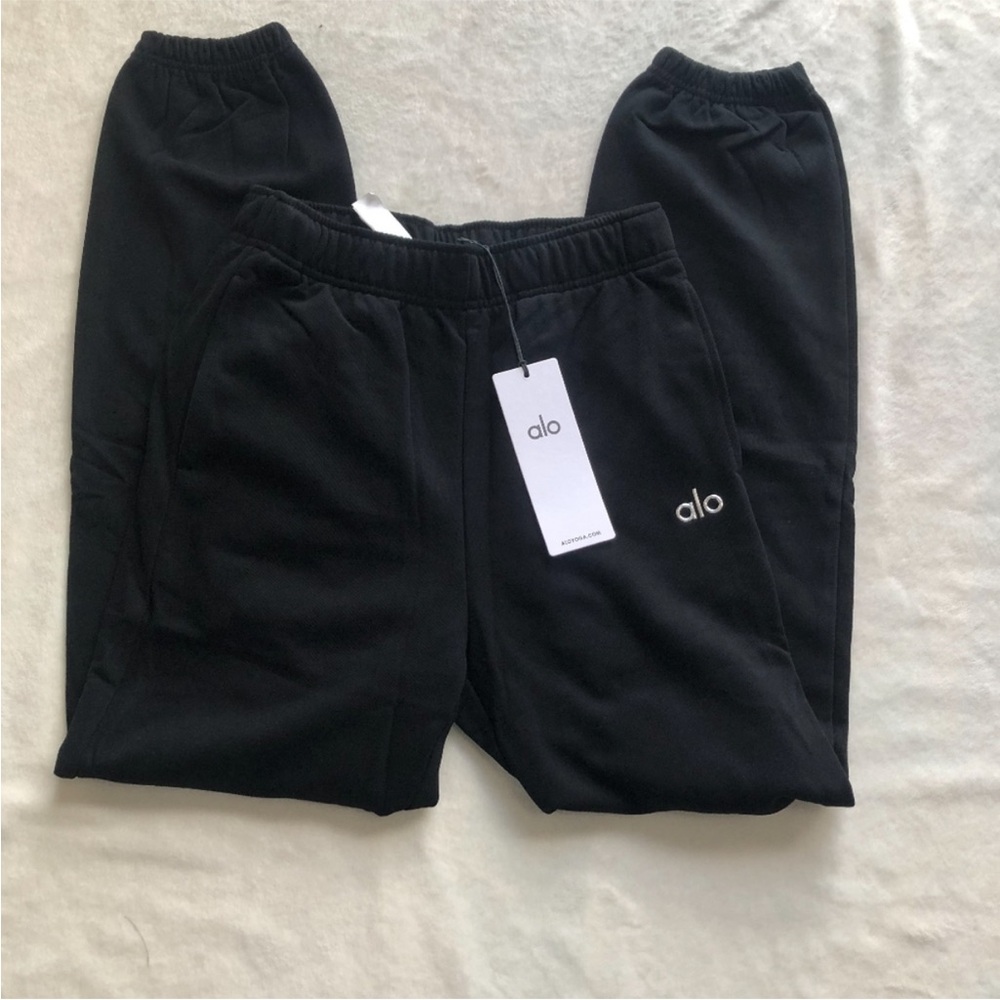 ALO Yoga Kids Charcoal Sweatpants